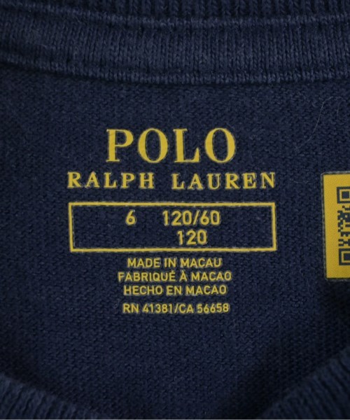 Polo Ralph Lauren（ポロラルフローレン）Tシャツ・カットソー 紺 サイズ:120(7T-8T) キッズ/2200733797132