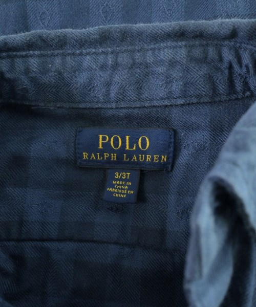 Polo Ralph Lauren（ポロラルフローレン）シャツ 青 サイズ:100(3T-4T) キッズ/2200733797149