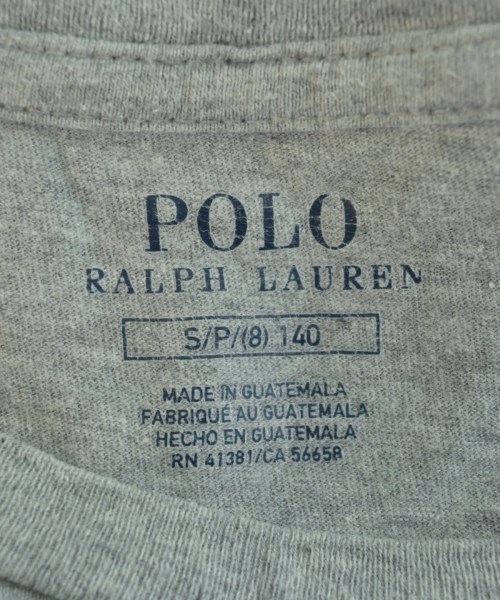 Polo Ralph Lauren（ポロラルフローレン）Tシャツ・カットソー グレー サイズ:140(11T-12T) キッズ/2200720110067