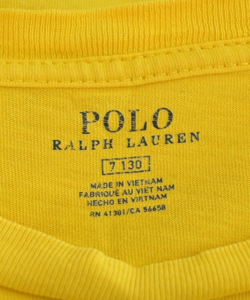 Polo Ralph Lauren（ポロラルフローレン）Tシャツ・カットソー 黄 サイズ:130(9T-10T) キッズ/2200720110074