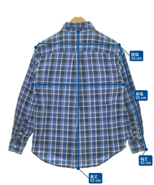 Polo Ralph Lauren（ポロラルフローレン）シャツ 青 サイズ:120(7T-8T) キッズ/2200720110104