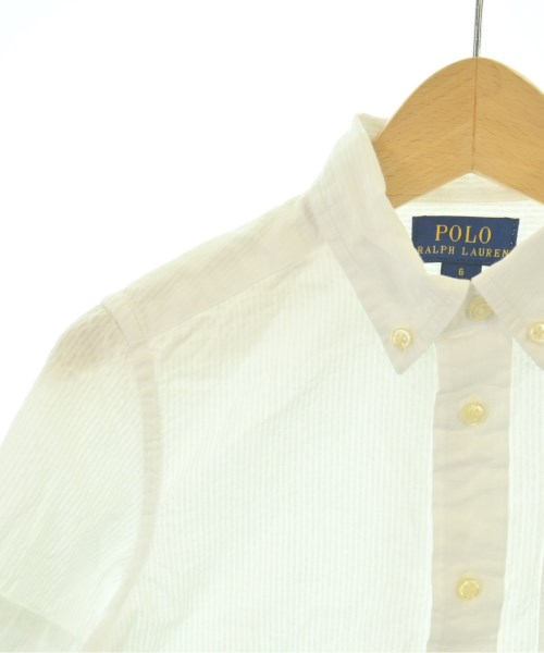 Polo Ralph Lauren（ポロラルフローレン）シャツ 白 サイズ:120(7T-8T) キッズ/2200716897040
