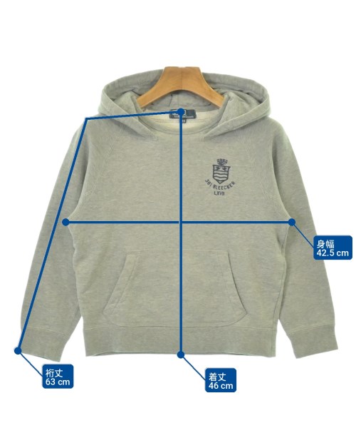 Polo Ralph Lauren（ポロラルフローレン）パーカー グレー サイズ:130(9T-10T) キッズ/2200718090272