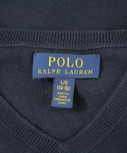 Polo Ralph Lauren（ポロラルフローレン）ニット 紺 サイズ:150(13T-14T) キッズ/2200721119038