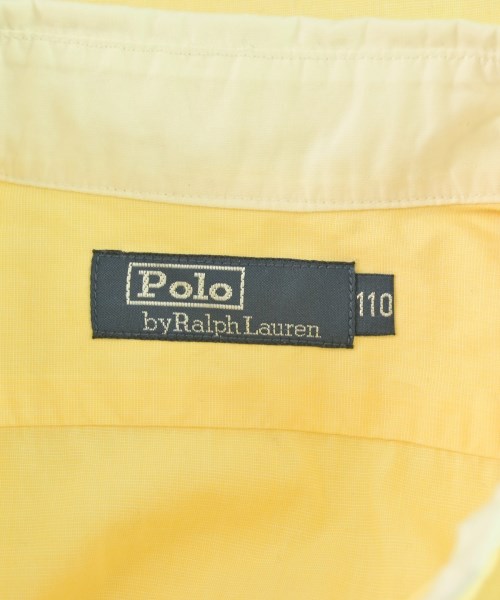 Polo Ralph Lauren（ポロラルフローレン）シャツ 黄 サイズ:110(5T-6T) キッズ/2200716557227