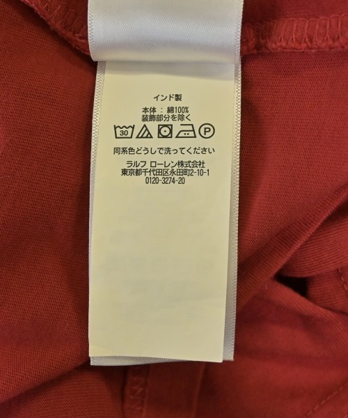 Polo Ralph Lauren（ポロラルフローレン）Tシャツ・カットソー 赤 サイズ:120(7T-8T) キッズ/2200717757107