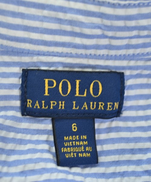 Polo Ralph Lauren（ポロラルフローレン）シャツ 青 サイズ:120(7T-8T) キッズ/2200720525175