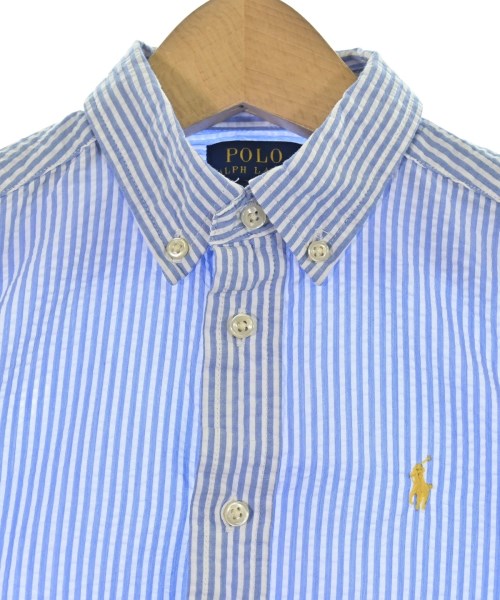 Polo Ralph Lauren（ポロラルフローレン）シャツ 青 サイズ:120(7T-8T) キッズ/2200720525175