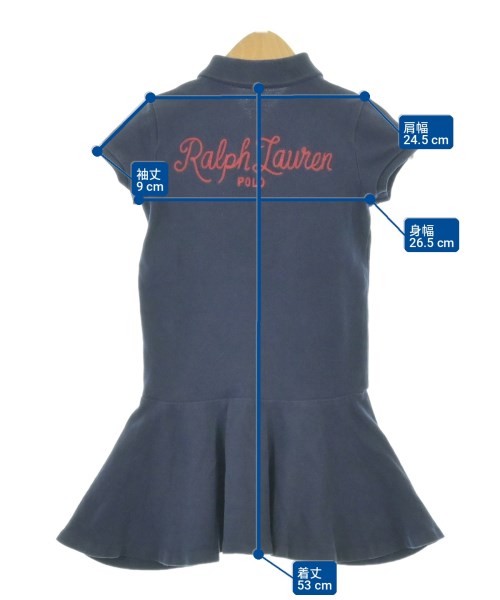 Polo Ralph Lauren（ポロラルフローレン）ワンピース（その他） 紺 サイズ:110(5T-6T) キッズ/2200718761059