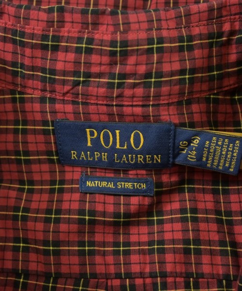 Polo Ralph Lauren（ポロラルフローレン）シャツ 赤 サイズ:160(15T-16T) キッズ/2200719270017