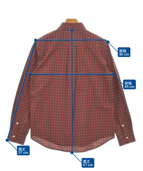 Polo Ralph Lauren（ポロラルフローレン）シャツ 赤 サイズ:160(15T-16T) キッズ/2200719270017