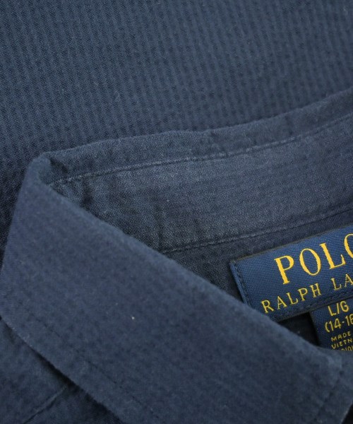 Polo Ralph Lauren（ポロラルフローレン）シャツ 紺 サイズ:160(15T-16T) キッズ/2200719270031