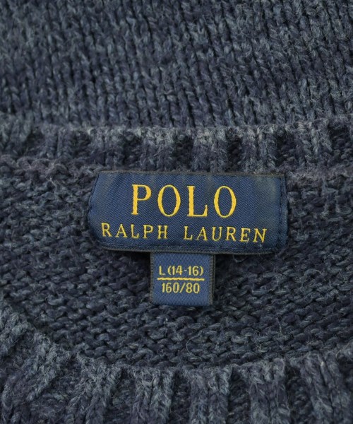 Polo Ralph Lauren（ポロラルフローレン）ニット 紺 サイズ:160(15T-16T) キッズ/2200726468162