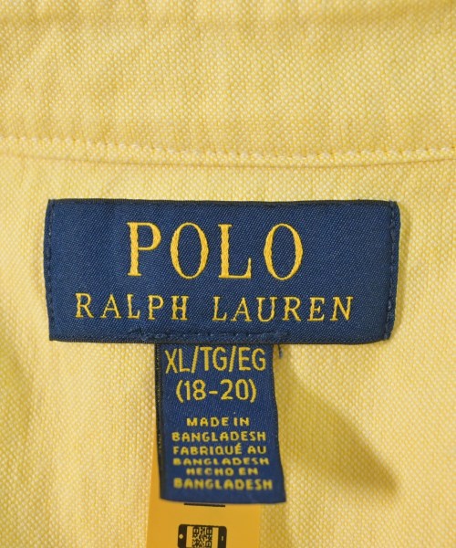 Polo Ralph Lauren（ポロラルフローレン）シャツ 黄 サイズ:170(17T-18T) キッズ/2200724380046