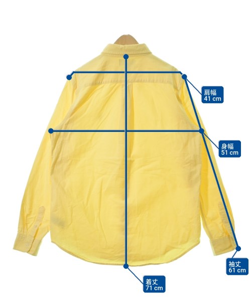 Polo Ralph Lauren（ポロラルフローレン）シャツ 黄 サイズ:170(17T-18T) キッズ/2200724380046