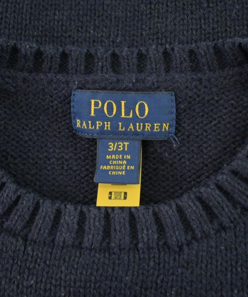 Polo Ralph Lauren（ポロラルフローレン）ニット 紺 サイズ:100(3T-4T) キッズ/2200729143097
