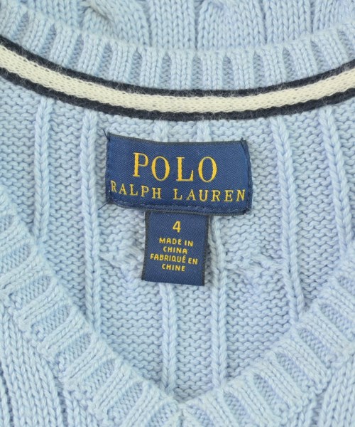 Polo Ralph Lauren（ポロラルフローレン）ニット 青 サイズ:110(5T-6T) キッズ/2200729143103