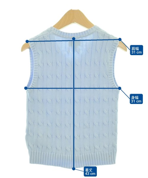 Polo Ralph Lauren（ポロラルフローレン）ニット 青 サイズ:110(5T-6T) キッズ/2200729143103