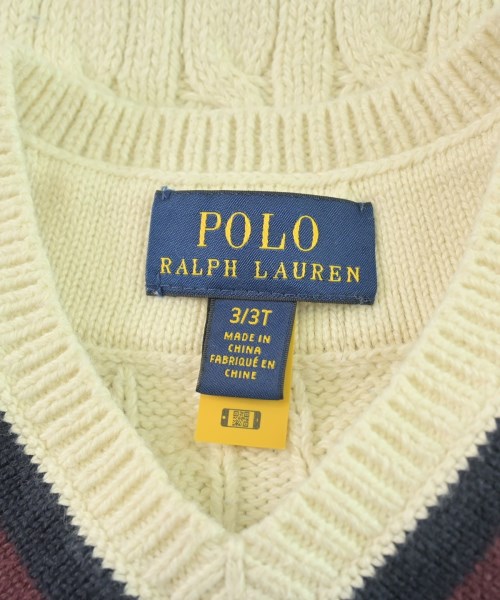 Polo Ralph Lauren（ポロラルフローレン）ニット 白 サイズ:100(3T-4T) キッズ/2200729143127