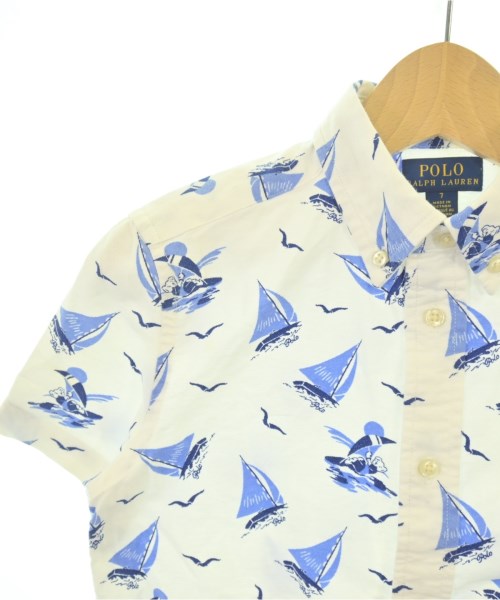 Polo Ralph Lauren（ポロラルフローレン）シャツ 白 サイズ:130(9T-10T) キッズ/2200729143318