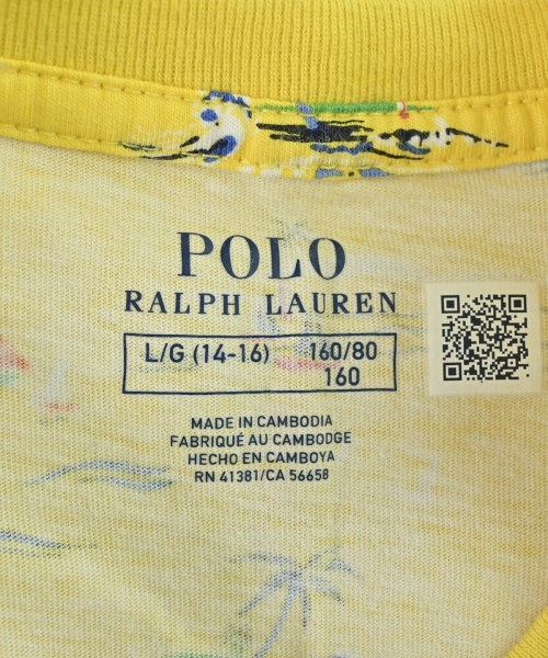 Polo Ralph Lauren（ポロラルフローレン）Tシャツ・カットソー 黄 サイズ:160(15T-16T) キッズ/2200678124062