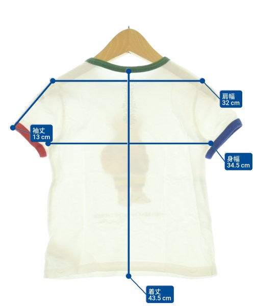 Polo Ralph Lauren（ポロラルフローレン）Tシャツ・カットソー 白 サイズ:100(3T-4T) キッズ/2200682213028