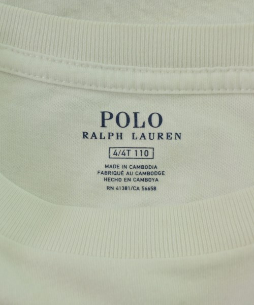 Polo Ralph Lauren（ポロラルフローレン）Tシャツ・カットソー 白 サイズ:110(5T-6T) キッズ/2200682213035