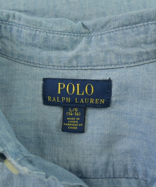 Polo Ralph Lauren（ポロラルフローレン）シャツ 青 サイズ:160(15T-16T) キッズ/2200685239056