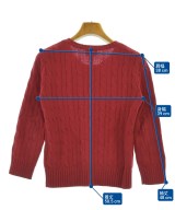 Polo Ralph Lauren（ポロラルフローレン）ニット 赤 サイズ:120(7T-8T) キッズ/2200681532113