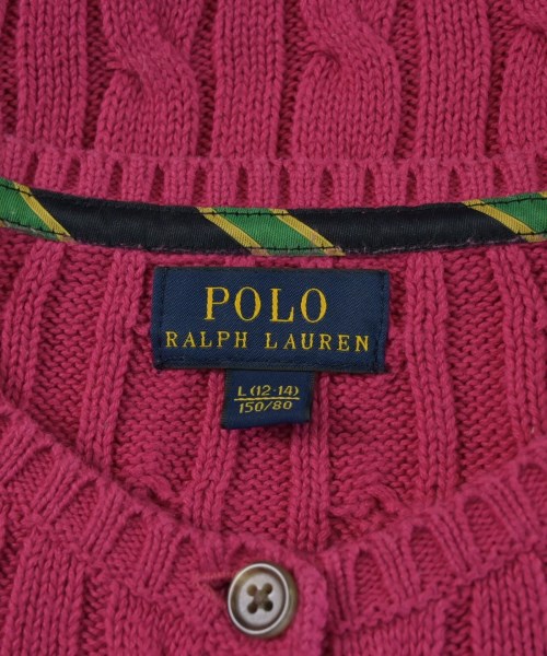 Polo Ralph Lauren（ポロラルフローレン）ニット ピンク サイズ:150(13T-14T) キッズ/2200685716014