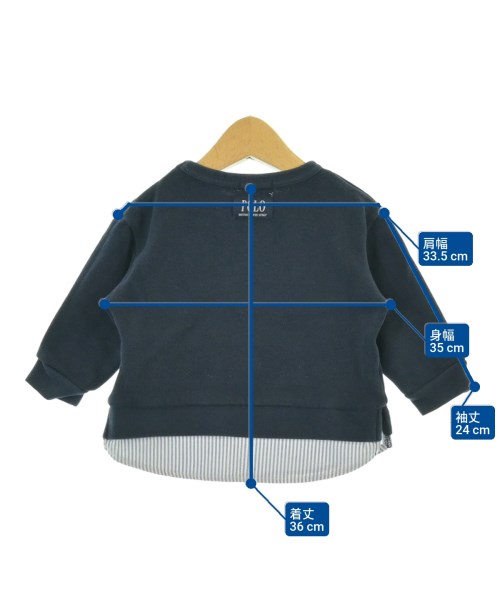 Polo Ralph Lauren（ポロラルフローレン）スウェット 紺 サイズ:90(24M) キッズ/2200687220489