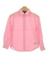 Polo Ralph Lauren（ポロラルフローレン）シャツ ピンク サイズ:120(7T-8T) キッズ/2200686332022