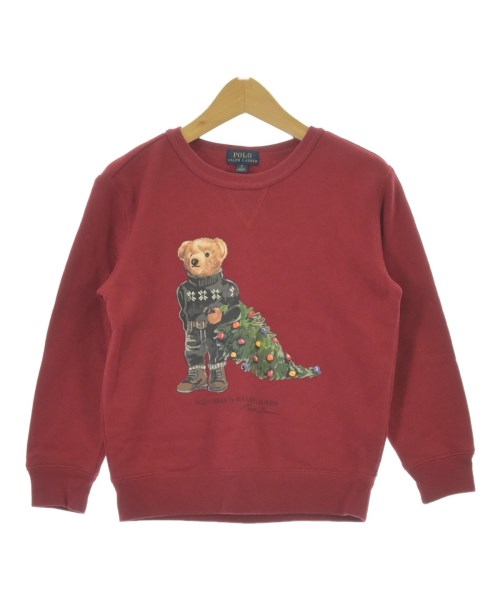 Polo Ralph Lauren(ポロラルフローレン)スウェット 赤 サイズ:120(7T-8T)/2200686332039