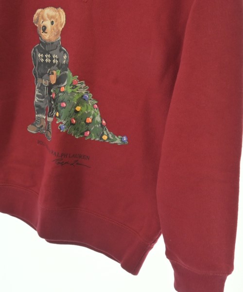 Polo Ralph Lauren（ポロラルフローレン）スウェット 赤 サイズ:120(7T-8T) キッズ/2200686332039