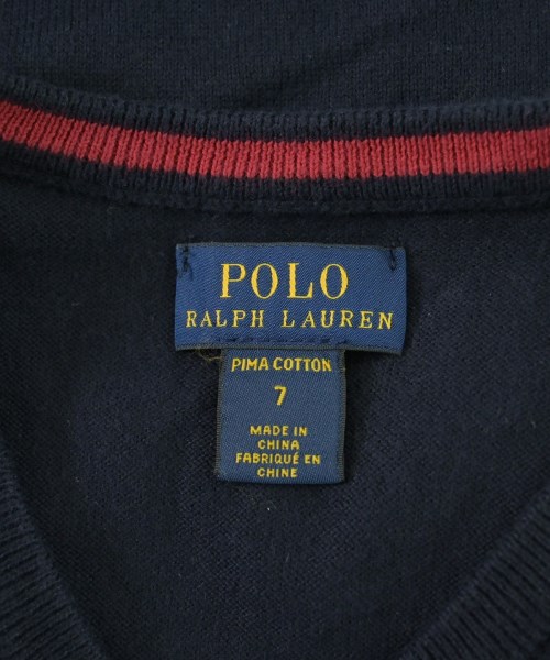 Polo Ralph Lauren（ポロラルフローレン）ニット 紺 サイズ:7 キッズ/2200686376095
