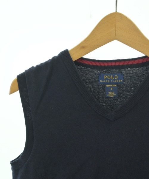 Polo Ralph Lauren（ポロラルフローレン）ニット 紺 サイズ:7 キッズ/2200686376095