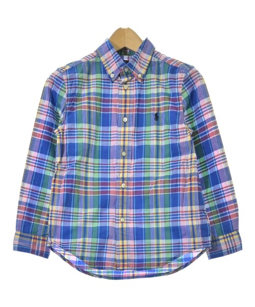 Polo Ralph Lauren(ポロラルフローレン)シャツ 青 サイズ:120(7T-8T)/2200626471088