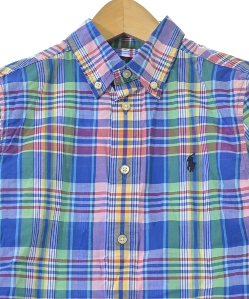 Polo Ralph Lauren（ポロラルフローレン）シャツ 青 サイズ:120(7T-8T) キッズ/2200626471088