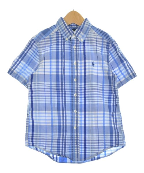 Ralph Lauren(ラルフローレン)シャツ 青 サイズ:8(120cm位)/2200639236056
