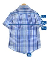 Ralph Lauren（ラルフローレン）シャツ 青 サイズ:8(120cm位) キッズ/2200639236056