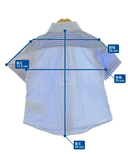 Ralph Lauren（ラルフローレン）シャツ 青 サイズ:80(12M) キッズ/2200640024130