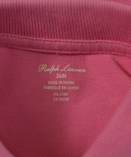 Ralph Lauren（ラルフローレン）Tシャツ・カットソー ピンク サイズ:90(24M) キッズ/2200623516188