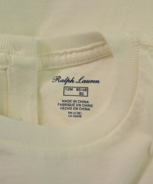 Ralph Lauren（ラルフローレン）Tシャツ・カットソー 白 サイズ:80(12M) キッズ/2200623516331