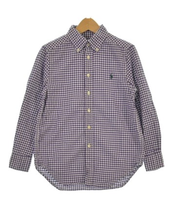 ラルフローレン シャツ キッズ 120 Ralph Lauren(ラルフローレン)シャツ 紫 サイズ:140(11T-12T