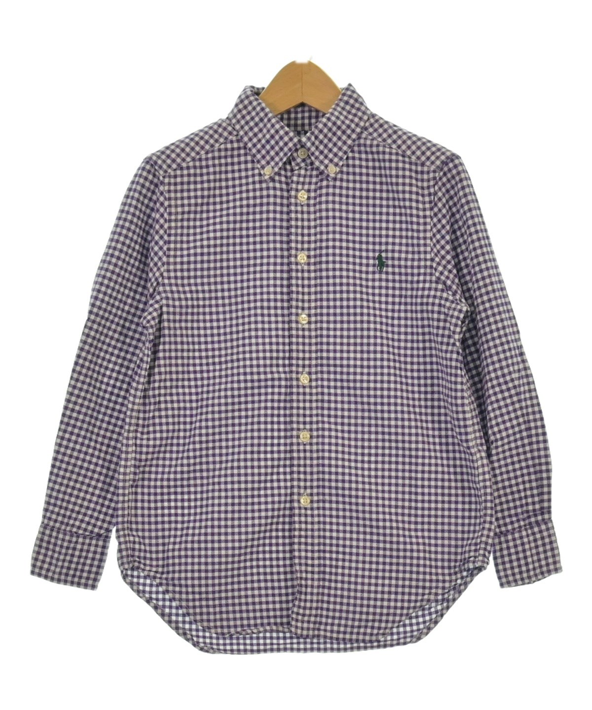 ラルフローレン　シャツ　キッズ　120 Ralph Lauren（ラルフローレン）シャツ 紫 サイズ:140(11T-12T