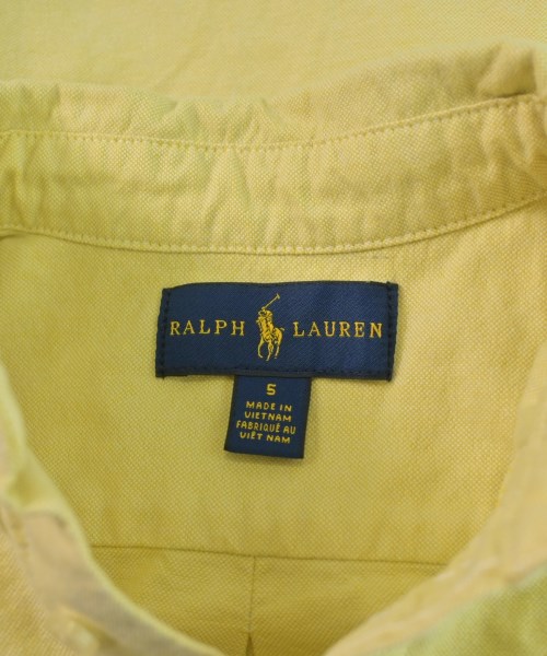 Ralph Lauren（ラルフローレン）シャツ 黄 サイズ:110(5T-6T) キッズ/2200611167057