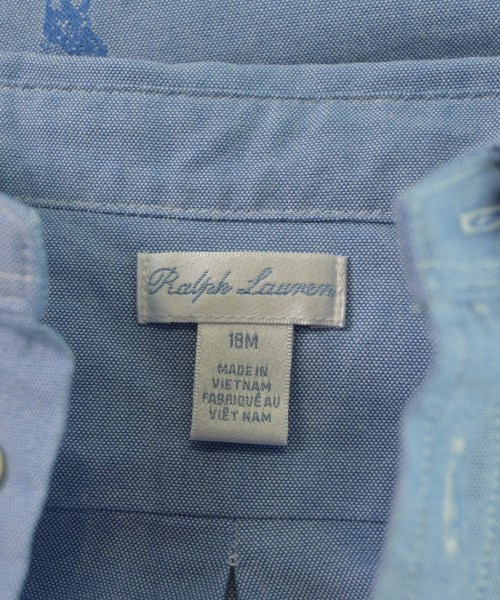 Ralph Lauren（ラルフローレン）シャツ 青 サイズ:85(24M) キッズ/2200615211022