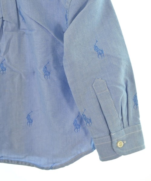 Ralph Lauren（ラルフローレン）シャツ 青 サイズ:85(24M) キッズ/2200615211022
