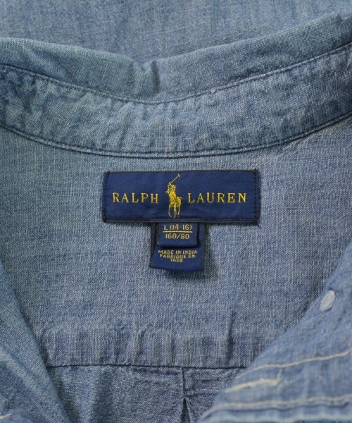 Ralph Lauren（ラルフローレン）シャツ 青 サイズ:160(15T-16T) キッズ/2200576424219