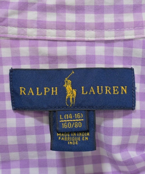 Ralph Lauren（ラルフローレン）シャツ 紫 サイズ:160(15T-16T) キッズ/2200611680013